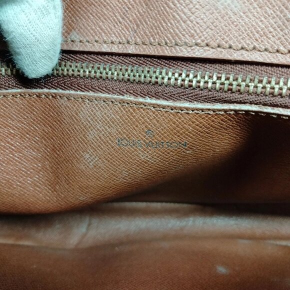 257223BV (L3) Louis Vuitton Clutch Bag Marly Dragonne GM Brown Monogram - Picture 6 of 9